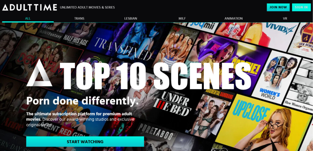 AdultTime top 10 scenes