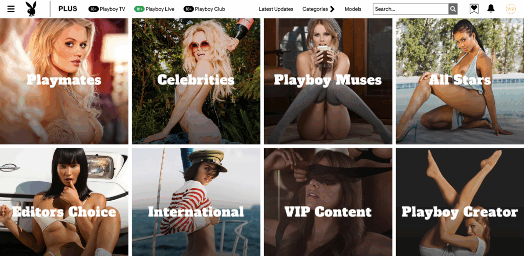 Playboy Plus Members Home Page